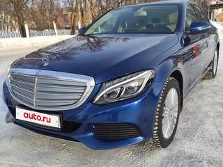 2015 Mercedes-Benz C-Класс 180 IV (W205), синий, 2680000 рублей, вид 2