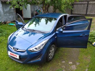 2014 Hyundai Elantra V (MD) Рестайлинг, синий, 1000000 рублей, вид 1