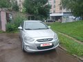 2011 Hyundai Solaris I, серебристый, 400000 рублей