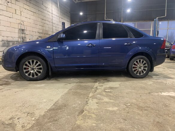 2007 Ford Focus II, синий, 440000 рублей - вид 9