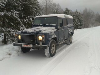 2010 Land Rover Defender 110 I Рестайлинг, синий, 1300000 рублей, вид 2