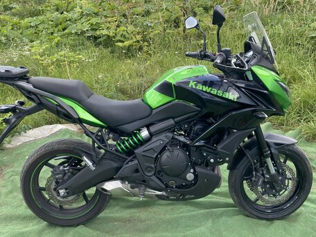2018 Kawasaki Versys 650, зелёный, 600000 рублей, вид 4