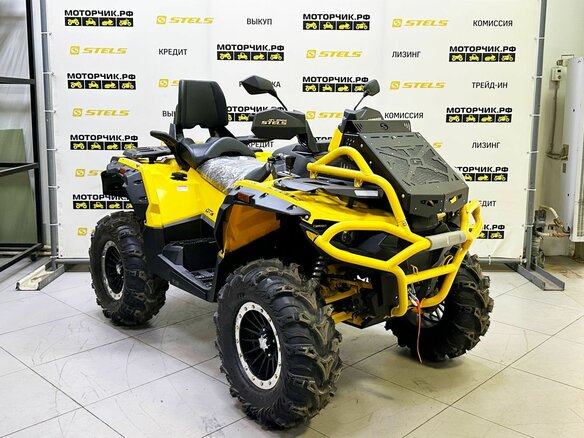 2025 Stels ATV-850 Guepard Trophy, жёлтый - вид 6