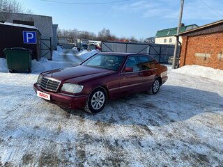 1995 Mercedes-Benz S-Класс 320 III (W140) Рестайлинг, красный, 850000 рублей, вид 2