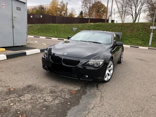 2007 BMW 6 серии 650i II (E63/E64), чёрный, 2250000 рублей, вид 1
