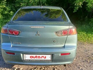 2010 Mitsubishi Lancer X, голубой, 710000 рублей, вид 3