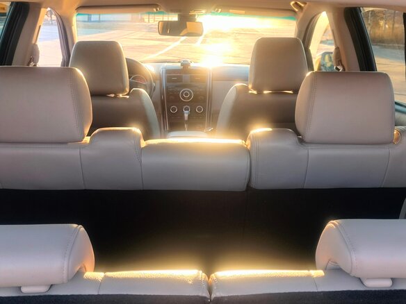 2008 Mazda CX-9 I, чёрный, 1180000 рублей - вид 12