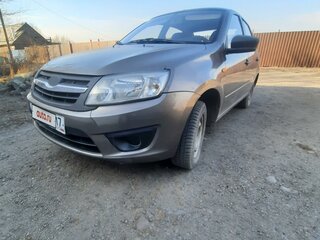 2014 Lada (ВАЗ) Granta I, коричневый, 490000 рублей, вид 1