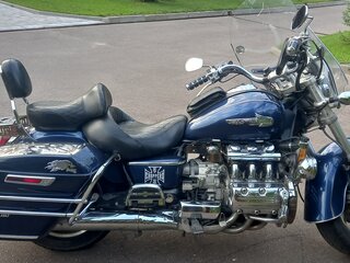 2001 Honda Valkyrie 1500, синий, 700000 рублей, вид 2
