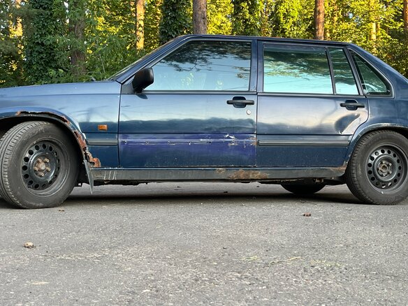 1993 Volvo 940, синий, 132000 рублей - вид 9