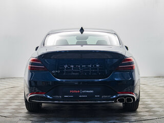 2021 Genesis G70 I Рестайлинг, синий, 2774000 рублей, вид 4