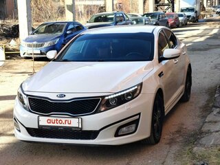2015 Kia Optima III Рестайлинг, белый, 1090000 рублей, вид 4