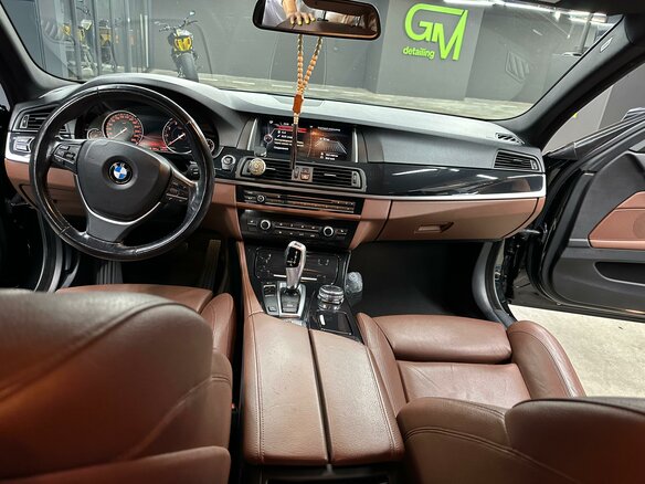 2016 BMW 5 серии 520i VI (F10/F11/F07) Рестайлинг, чёрный, 2100000 рублей - вид 6