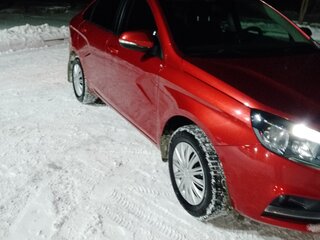 2017 Lada (ВАЗ) Vesta I, красный, 870000 рублей, вид 3