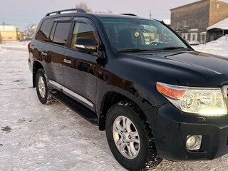 2013 Toyota Land Cruiser 200 Series Рестайлинг 1, чёрный, 4150000 рублей, вид 2
