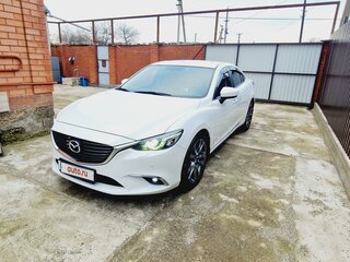 2016 Mazda 6 III (GJ) Рестайлинг, белый, 1950000 рублей, вид 4