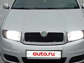 2004 Skoda Fabia I, серебристый, 450000 рублей, вид 2