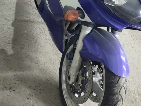 2004 Yamaha YZF-R6, синий, 389000 рублей, вид 2
