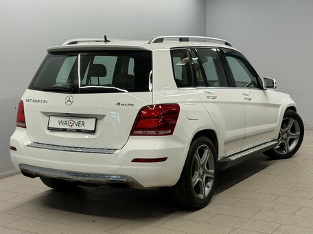 2013 Mercedes-Benz GLK-Класс 220 CDI I (X204) Рестайлинг, белый, 1525000 рублей, вид 4