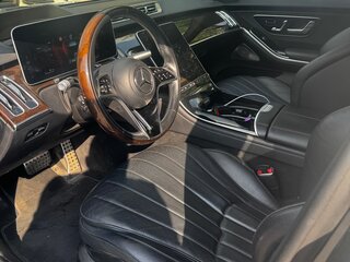 2022 Mercedes-Benz S-Класс 350 d Long 4MATIC VII (W223), чёрный, 10000000 рублей, вид 5