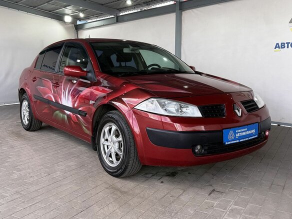 2005 Renault Megane II, красный - вид 6