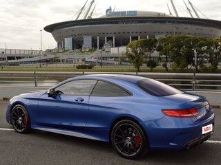 2016 Mercedes-Benz S-Класс AMG 63 AMG III (W222, C217), синий, 7300000 рублей, вид 5