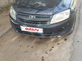 2013 Lada (ВАЗ) Granta I, чёрный, 300000 рублей, вид 3