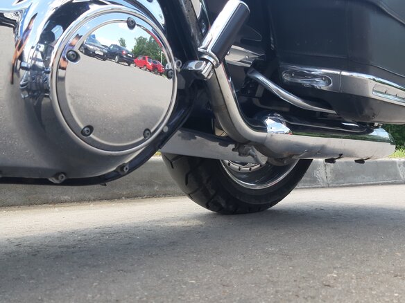 2008 Harley-Davidson Road King, синий, 809000 рублей - вид 12