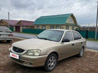 2006 Hyundai Accent ТагАЗ II, бежевый, 300000 рублей, вид 1