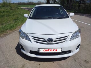 2011 Toyota Corolla X (E140, E150) Рестайлинг, белый, 865000 рублей, вид 1