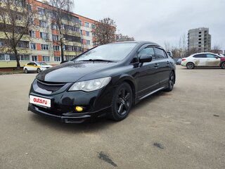 2009 Honda Civic VIII Рестайлинг, чёрный, 795000 рублей, вид 1