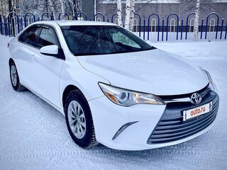2016 Toyota Camry US Market VII (XV50) Рестайлинг, белый, 2150000 рублей, вид 2