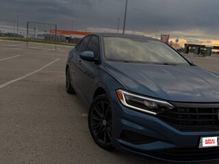2019 Volkswagen Jetta 6-speed VII, синий, 1700000 рублей, вид 2