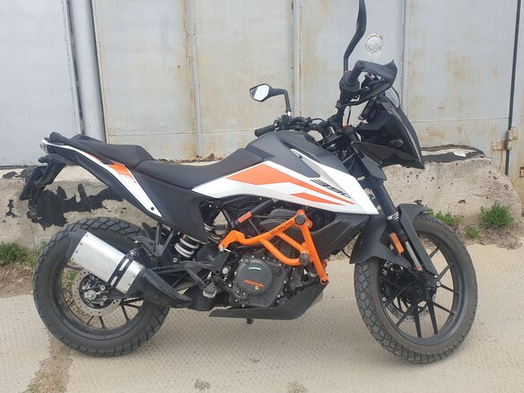 2020 KTM 390 Adventure, белый, 625000 рублей - вид 2