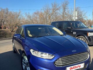 2015 Ford Fusion (North America) II, синий, 900000 рублей, вид 2