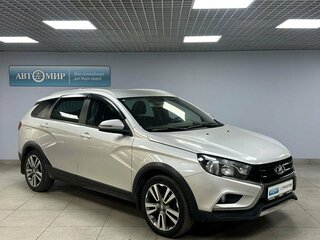 2020 Lada (ВАЗ) Vesta SW Cross I, серый, 1137000 рублей, вид 3