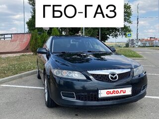 2006 Mazda 6 I (GG) Рестайлинг, чёрный, 590000 рублей, вид 1