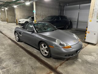 2001 Porsche Boxster I (986), серый, 1750000 рублей, вид 3