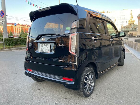 2014 Honda N-WGN I, чёрный, 1200000 рублей - вид 4