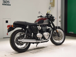 2023 Triumph Bonneville T120, пурпурный, 1400000 рублей, вид 5