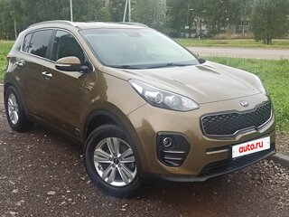 2017 Kia Sportage IV, коричневый, 1650000 рублей, вид 3