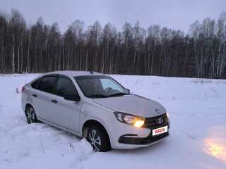 2020 Lada (ВАЗ) Granta I Рестайлинг, серебристый, 780000 рублей, вид 4