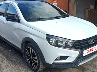 2021 Lada (ВАЗ) Vesta SW Cross I, белый, 1500000 рублей, вид 1