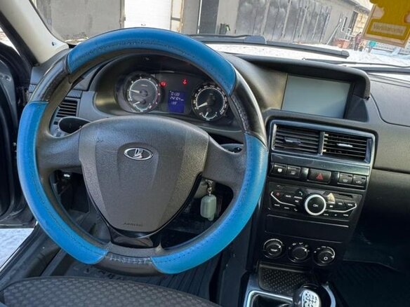 2013 Lada (ВАЗ) Priora I Рестайлинг, серебристый, 600000 рублей - вид 13