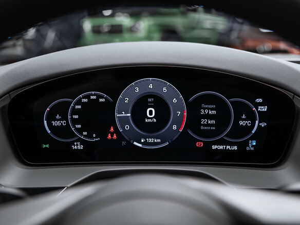 2025 Porsche Panamera GTS III, синий - вид 9