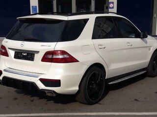 2014 Mercedes-Benz M-Класс AMG 63 AMG III (W166), белый, 1890000 рублей, вид 2