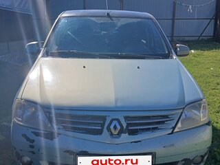 2007 Renault Logan I, серебристый, 330000 рублей, вид 2