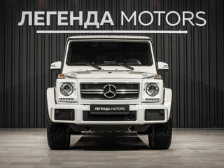 2016 Mercedes-Benz G-Класс 350 d II (W463) Рестайлинг 4, белый, 7200000 рублей, вид 2