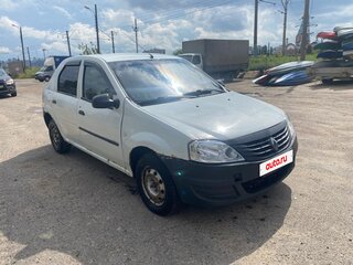 2014 Renault Logan I Рестайлинг, белый, 199000 рублей, вид 3