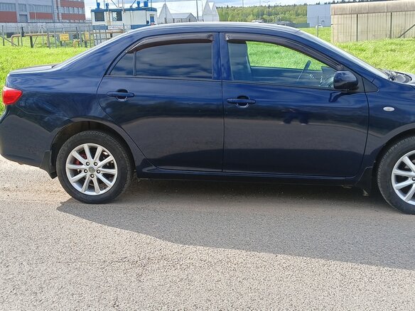 2008 Toyota Corolla X (E140, E150), синий, 780000 рублей - вид 4